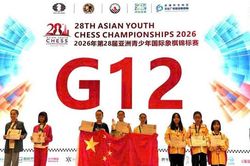 Kỳ thủ U12 Lào Cai giành Huy chương Vàng đồng đội tại Giải Cờ vua trẻ châu Á 2026