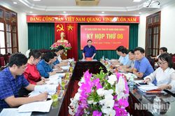 Kỳ họp thứ 6 Ủy ban Kiểm tra Tỉnh ủy