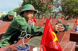 Màu áo lính trong hành trình tri ân