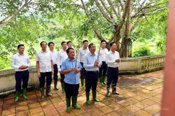 Đoàn công tác Ban Tổ chức Trung ương về nguồn tại Khu di tích quốc gia đặc biệt Tân Trào