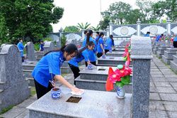 Tuổi trẻ Tuyên Quang đồng loạt triển khai các hoạt động tri ân Ngày Thương binh - Liệt sĩ