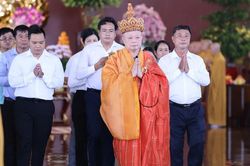 Trai đàn chẩn tế siêu tiến anh linh anh hùng liệt sĩ ở Học viện Phật giáo VN tại TP.HCM