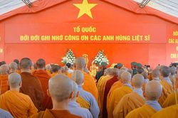 Đồng Nai: Trang nghiêm Lễ tưởng niệm, cầu siêu các anh hùng liệt sĩ tại ấp Đồng Dầu
