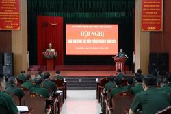 Cao Bằng: Bộ đội Biên phòng tỉnh giao ban công tác tháng 7/2026