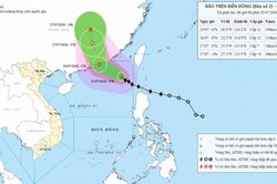 Bão Noul đi vào Biển Đông trở thành cơn bão số 2