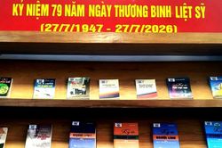 Lào Cai trưng bày sách kỷ niệm 79 năm Ngày Thương binh - Liệt sĩ
