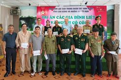 Tri ân 79 gia đình người có công với cách mạng nhân kỷ niệm Ngày Thương binh - Liệt sĩ