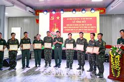 Gắn kết tình quân - dân qua hành trình về nguồn