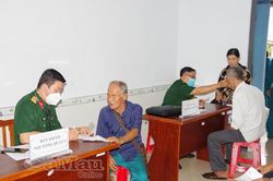 Hơn 400 người dân Phú Mỹ được chăm sóc sức khỏe miễn phí