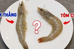 Nên mua tôm thẳng hay tôm cong thì ngon hơn?