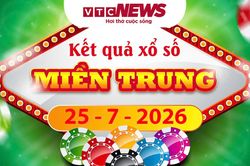 XSMT 25/7 - Kết quả XSMT hôm nay thứ 7 25/7/2026