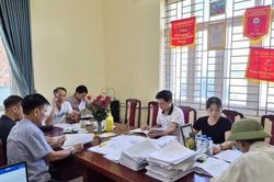 Xã Vĩnh Thanh đẩy nhanh tiến độ hoàn thiện cơ sở dữ liệu đất đai