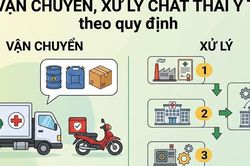 Quy trình vận chuyển, xử lý chất thải y tế