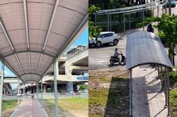 TP.HCM: Chuyển tuyến metro - xe buýt không lo mưa nắng nhờ hệ thống mái che