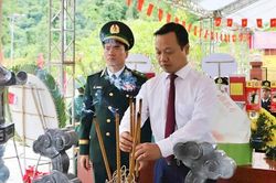 Khu tưởng niệm Anh hùng liệt sĩ Trần Văn Thọ: 'Địa chỉ đỏ' giáo dục truyền thống nơi biên giới Sín Thầu