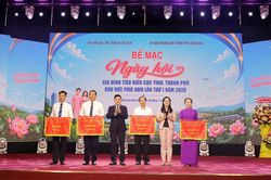 Đồng Tháp giành giải Nhất toàn đoàn tại Ngày hội Gia đình tiêu biểu khu vực phía Nam