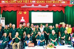 Bộ Tư lệnh Thành phố Hồ Chí Minh tri ân thương binh, bệnh binh tại Long Đất