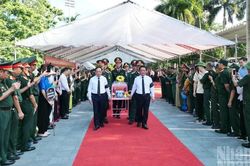 Tuyên Quang tổ chức Lễ truy điệu và an táng hài cốt liệt sĩ