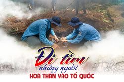 ĐI TÌM NHỮNG NGƯỜI HÓA THÂN VÀO TỔ QUỐC - BÀI 1: NHỮNG BƯỚC CHÂN KHÔNG MỎI