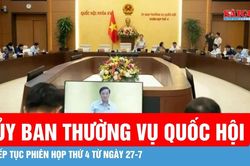 Ủy ban Thường vụ Quốc hội xem xét nhiều nội dung quan trọng trình Quốc hội