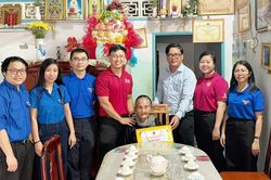 Nhiều hoạt động tri ân của tuổi trẻ TPHCM tại xã Dầu Tiếng