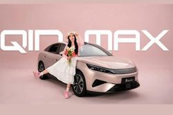 BYD Qin Max lộ diện - 'đối thủ' Toyota Camry, sạc đầy pin trong 9 phút