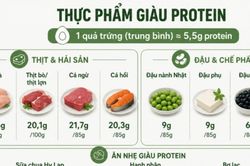 11 thực phẩm giàu protein hơn trứng, ức gà đứng đầu