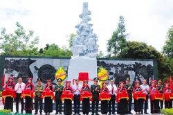 Khánh thành công trình sửa chữa, nâng cấp Khu tưởng niệm Anh hùng, liệt sĩ Trần Văn Thọ