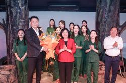 Chủ tịch Ủy ban Trung ương MTTQ Việt Nam Bùi Thị Minh Hoài dự chương trình 'Huyền thoại tuổi thanh xuân'