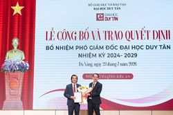 PGS.TS. Nguyễn Gia Như được bổ nhiệm chức Phó Giám đốc ĐH Duy Tân