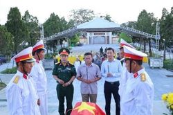 Sau hơn nửa thế kỷ, liệt sĩ Trịnh Đức Diệu trở về yên nghỉ trên quê hương