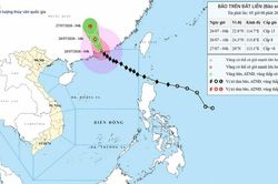 Bão số 2 suy yếu, không có khả năng ảnh hưởng trực tiếp đến đất liền Việt Nam