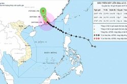 Bão số 2 đi sâu vào đất liền tỉnh Quảng Đông của Trung Quốc và suy yếu dần