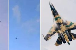 Su-35 Nga truy sát UAV Ukraine trên bầu trời Leningrad nhưng không dùng tên lửa