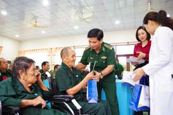 Tri ân thương, bệnh binh tại Trung tâm Điều dưỡng Long Đất