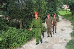 Công an xã Như Xuân giữ vững an ninh trật tự từ cơ sở