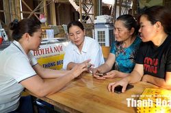 Xã Linh Sơn phát huy vai trò của tổ công nghệ số cộng đồng