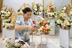 Sắc màu Hàn Quốc giữa làng quê Thanh Giã