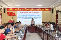 Đoàn công tác Bộ Dân tộc và Tôn giáo kiểm tra, làm việc tại xã Tuần Giáo