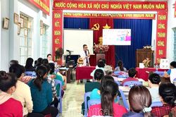 Bệnh viện 22-12 tư vấn chăm sóc sức khỏe cho phụ nữ xã Vạn Hưng