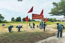 Tuổi trẻ Lữ đoàn 101 hưởng ứng Chiến dịch Thanh niên tình nguyện hè