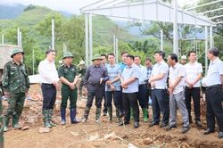Thường trực Tỉnh ủy làm việc với Ban Thường vụ Đảng ủy xã Mường Than