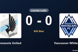 Vancouver Whitecaps giữ ng&ocirc;i đầu, Minnesota United n&iacute;n thở chờ suất đi tiếp