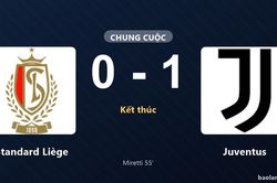 Thống kê trận đấu Standard Lìege 0-1 Juventus: Fabio Miretti tỏa sáng, Juventus giành trọn 3 điểm