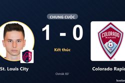 St. Louis City 1-0 Colorado Rapids: St. Louis City giành chiến thắng