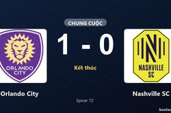 Thống kê trận đấu Orlando City 1-0 Nashville SC: Tyrese Spicer tỏa sáng, Orlando City giành trọn 3 điểm