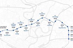 Quy hoạch tuyến metro số 6: Phương án bố trí hai ga ngầm kết nối sân bay Tân Sơn Nhất