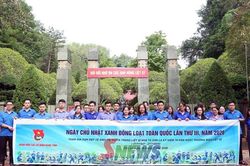Đoàn Khối các cơ quan Đảng tỉnh dâng hương tưởng niệm các Anh hùng liệt sĩ