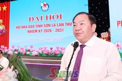 Bài phát biểu của đồng chí Chá A Của, Phó Bí thư Tỉnh ủy, Chủ tịch Ủy ban MTTQ Việt Nam tỉnh tại Đại hội Hội Nhà báo tỉnh Sơn La lần thứ VIII, nhiệm kỳ 2026 – 2031