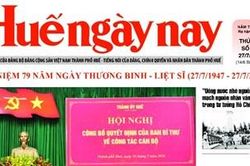 B&aacute;o Huế Ng&agrave;y nay số 483, ph&aacute;t h&agrave;nh thứ Hai, ng&agrave;y 27/7/2026